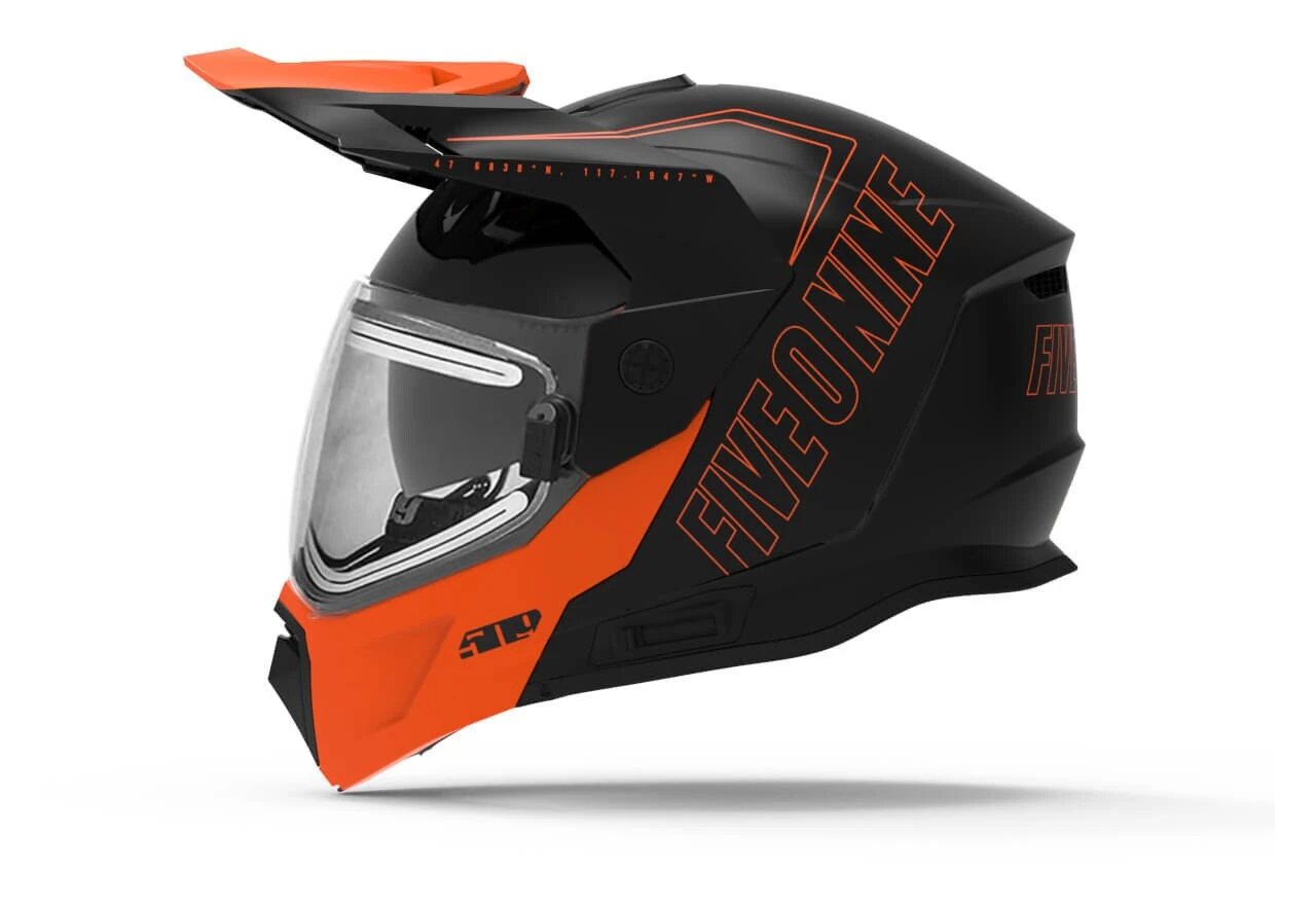 509 Delta R4 Ignite Helmet - Electric Shield 509 Delta R4 Ignite Helmet - Electric Shield -Motorcycle Helmet Shop 509 delta r4 ignite helmet electric shield orange 1