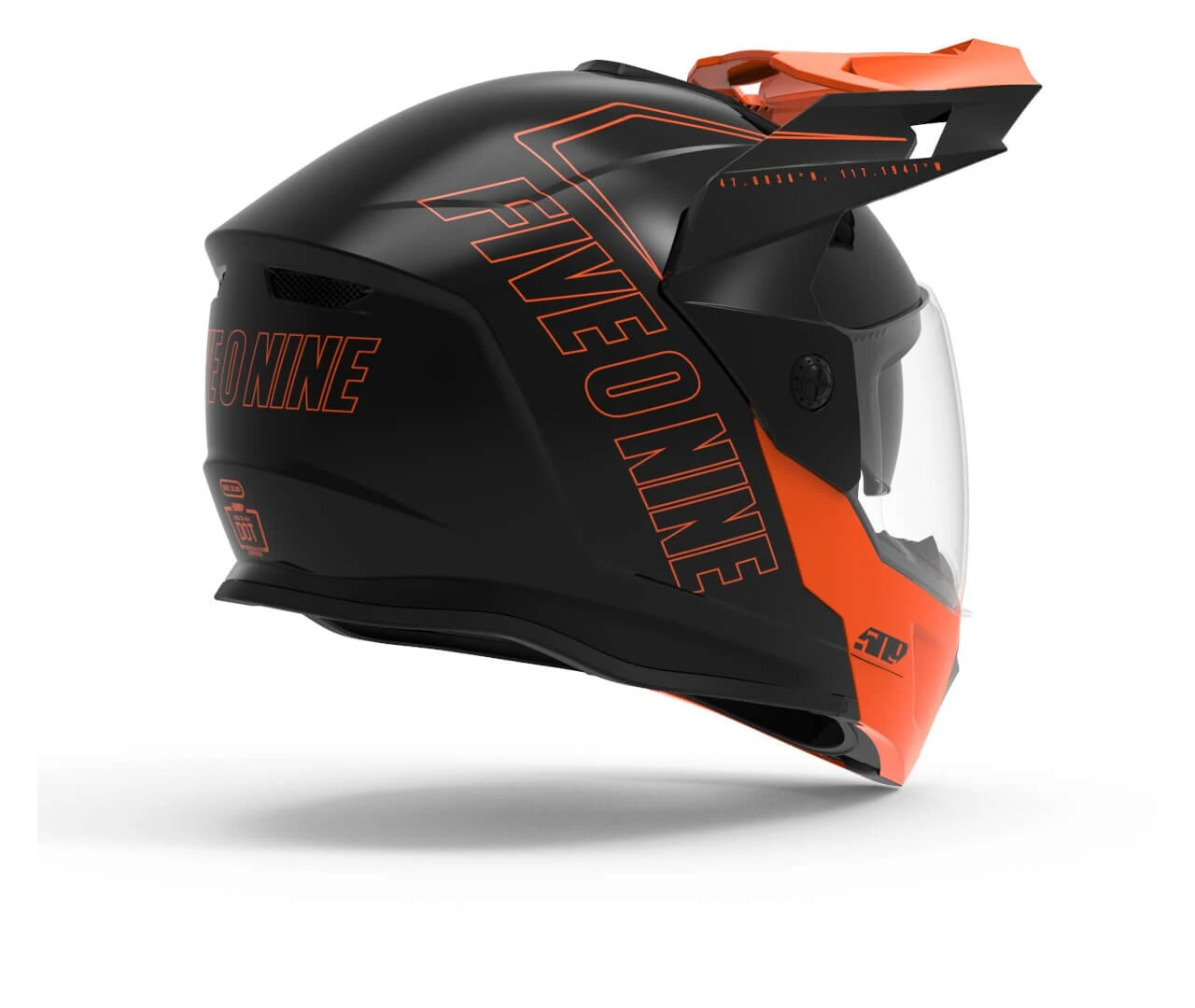 509 Delta R4 Ignite Helmet - Electric Shield 509 Delta R4 Ignite Helmet - Electric Shield -Motorcycle Helmet Shop 509 delta r4 ignite helmet electric shield orange 2