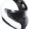 AGV Sportmodular Carbon Helmet -Motorcycle Helmet Shop agv helmets agv sport modular carbon white