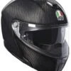 AGV Sportmodular Carbon Solid Helmet -Motorcycle Helmet Shop agv helmets agv sport modular glossy