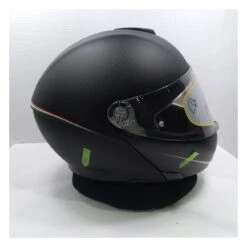 AGV Sportmodular Carbon Tricolore Helmet Matte Black / XL [Blemished - Very Good] -Motorcycle Helmet Shop agv sportmodular carbon tricolore helmet matte black xl blemished very good matte black 5