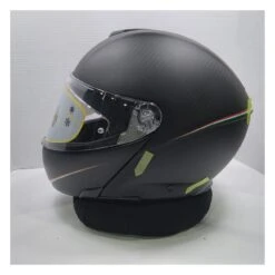 AGV Sportmodular Carbon Tricolore Helmet Matte Black / XL [Blemished - Very Good] -Motorcycle Helmet Shop agv sportmodular carbon tricolore helmet matte black xl blemished very good matte black 7