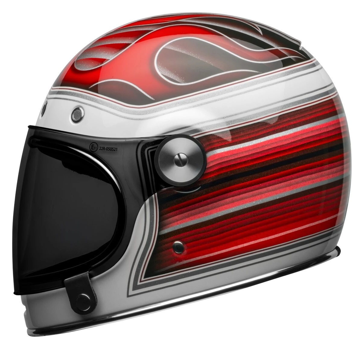 Bell Bullitt Barracuda SE Helmet Bell Helmets Bell Bullitt Barracuda SE Helmet -Motorcycle Helmet Shop bell bullitt barracuda se helmet red white blue 1