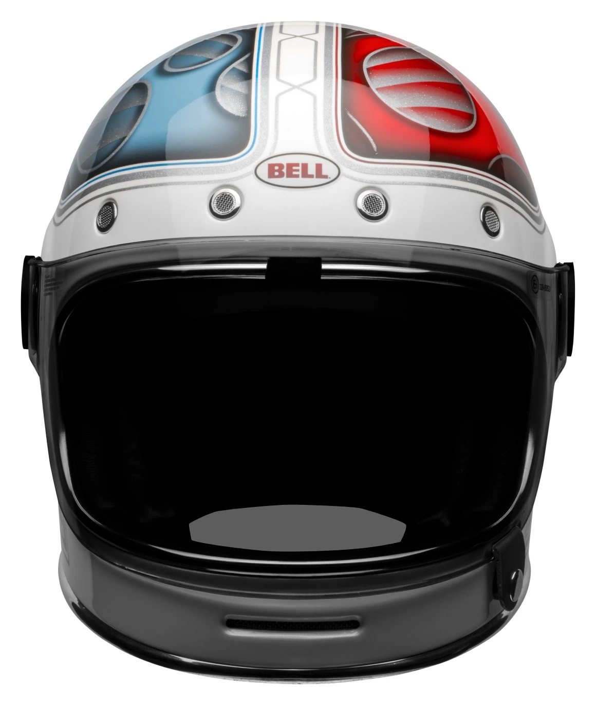 Bell Bullitt Barracuda SE Helmet Bell Helmets Bell Bullitt Barracuda SE Helmet -Motorcycle Helmet Shop bell bullitt barracuda se helmet red white blue 2