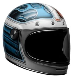 Bell Helmets Bell Bullitt Barracuda SE Helmet 5 Bell Helmets Bell Bullitt Barracuda SE Helmet -Motorcycle Helmet Shop bell bullitt barracuda se helmet red white blue 3