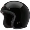 Bell Helmets Bell Custom 500 Helmet - Solids Black / SM [Open Box] -Motorcycle Helmet Shop bell custom500 helmet solids black sm open box black