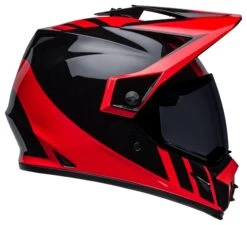 Bell Helmets Bell MX-9 Adventure Mips Dash Helmet -Motorcycle Helmet Shop bell helmets mx9 adv mi dash black red 3