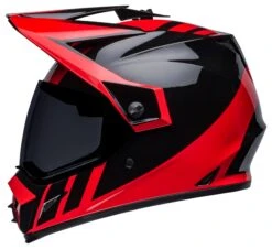 Bell Helmets Bell MX-9 Adventure Mips Dash Helmet -Motorcycle Helmet Shop bell helmets mx9 adv mi dash black red 7