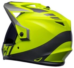 Bell Helmets Bell MX-9 Adventure Mips Dash Helmet -Motorcycle Helmet Shop bell helmets mx9 adv mi dash hi viz yellow grey 6