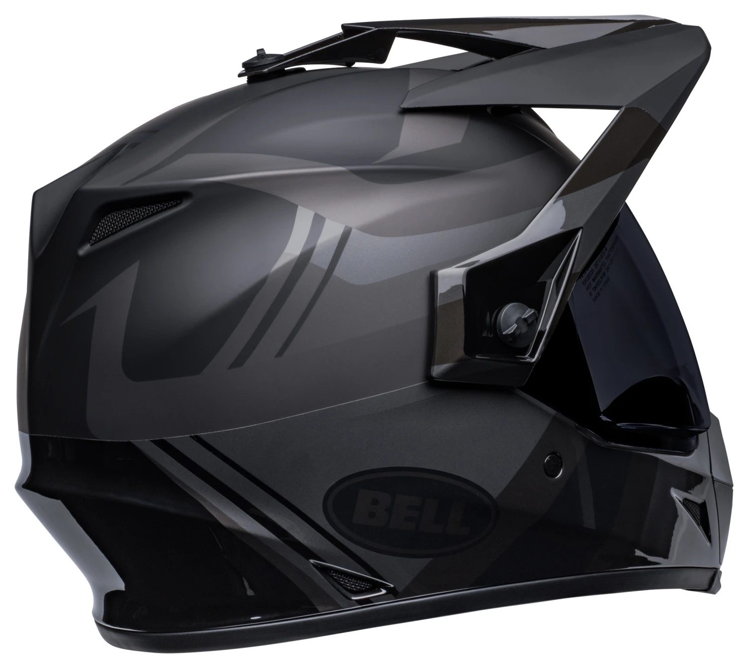 Bell MX-9 Adventure Mips Marauder Blackout Helmet Bell Helmets Bell MX-9 Adventure Mips Marauder Blackout Helmet -Motorcycle Helmet Shop bell mx9 adventure mips marauder blackout helmet 4
