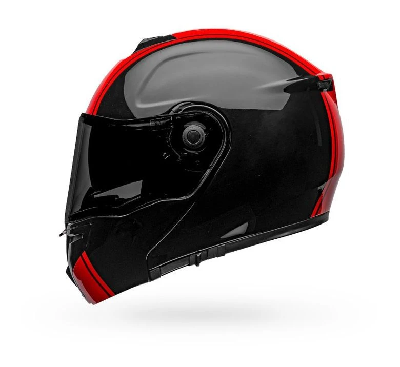 Bell SRT Modular Ribbon Helmet Bell Helmets Bell SRT Modular Ribbon Helmet -Motorcycle Helmet Shop bell srt modular ribbon helmet black red 3