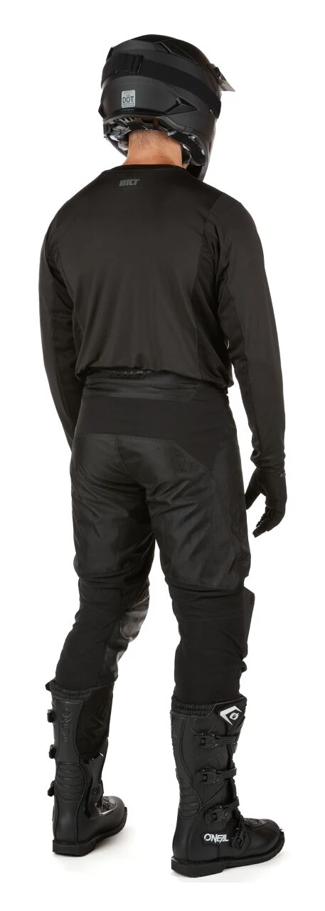 BILT Lux Jersey BILT Lux Jersey -Motorcycle Helmet Shop bilt lux jersey black 7