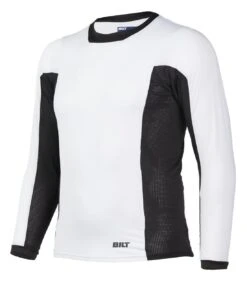 BILT Lux Jersey 10 BILT Lux Jersey -Motorcycle Helmet Shop bilt lux jersey white black