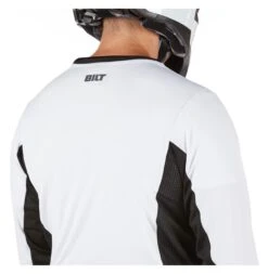 BILT Lux Jersey 13 BILT Lux Jersey -Motorcycle Helmet Shop bilt lux jersey white black 3