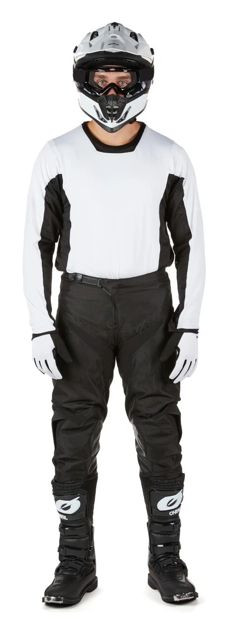 BILT Lux Jersey BILT Lux Jersey -Motorcycle Helmet Shop bilt lux jersey white black 5