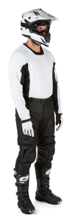 BILT Lux Jersey 16 BILT Lux Jersey -Motorcycle Helmet Shop bilt lux jersey white black 6