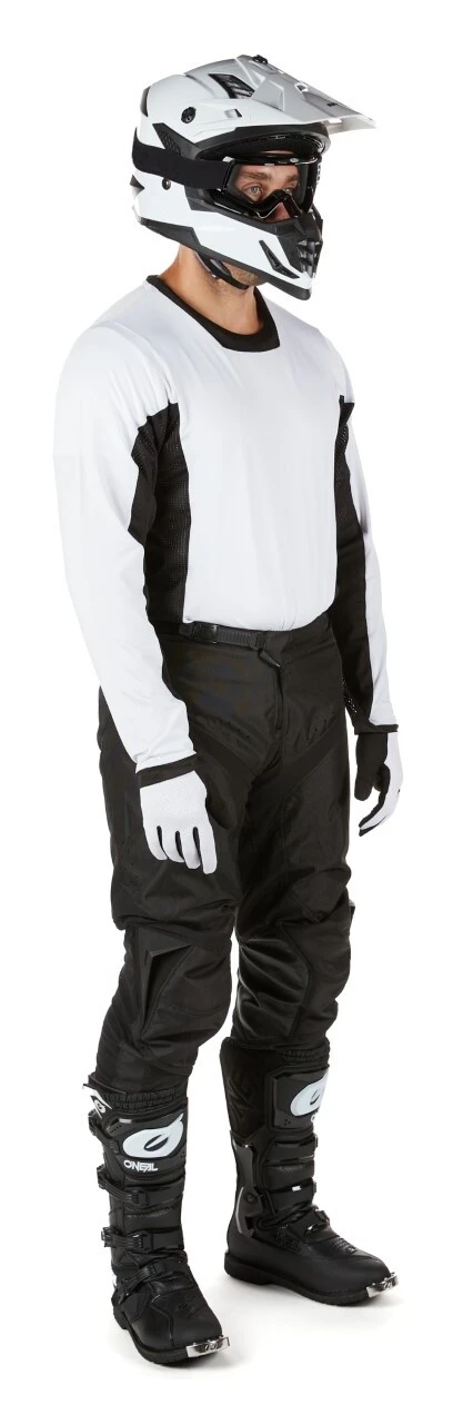 BILT Lux Jersey BILT Lux Jersey -Motorcycle Helmet Shop bilt lux jersey white black 6