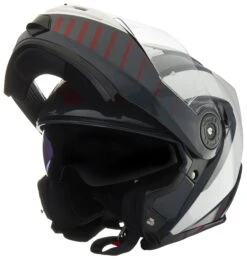 BILT Nomad Hyper Helmet 5 BILT Nomad Hyper Helmet -Motorcycle Helmet Shop bilt nomad hyper helmet white black red 3
