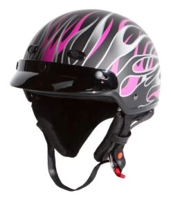 BILT Phoenix Women's Helmet 6 BILT Phoenix Women's Helmet -Motorcycle Helmet Shop bilt phoenix womens helmet matte black pink 4