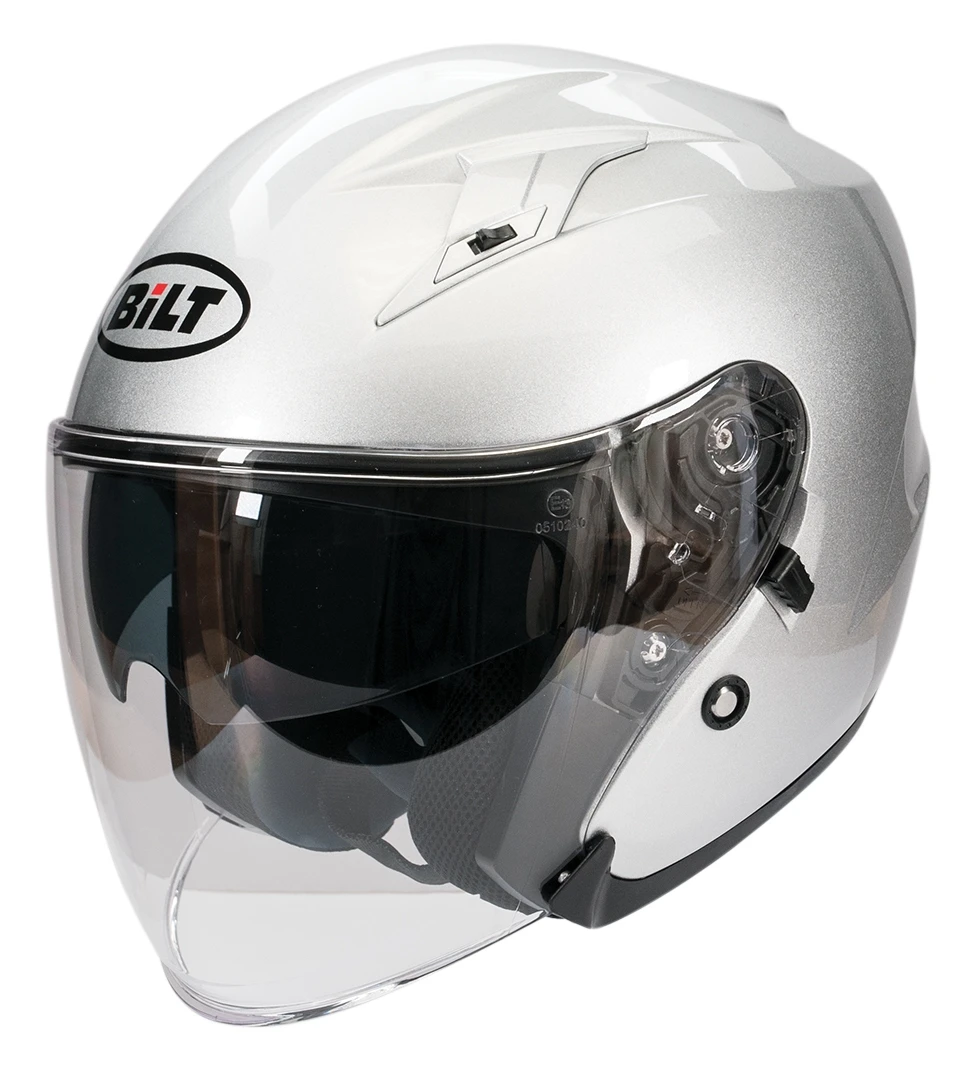 BILT Route Helmet BILT Route Helmet -Motorcycle Helmet Shop bilt route helmet silver
