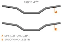Burly 1" Bikini Handlebars -Motorcycle Helmet Shop biltwell keystone xl1 handlebars
