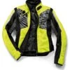 BMW AirShell Women's Jacket -Motorcycle Helmet Shop bmw air shell womens jacket hi viz yellow