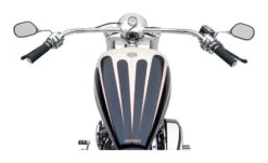 Burly 1" Bikini Handlebars -Motorcycle Helmet Shop burly1 bikini handlebars 2