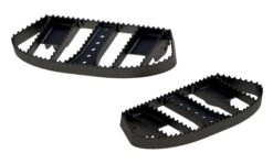 Burly MX Driver Floorboards For Harley FL 1984-2017