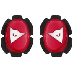 Dainese Pista Knee Sliders -Motorcycle Helmet Shop dainese pista knee sliders red white
