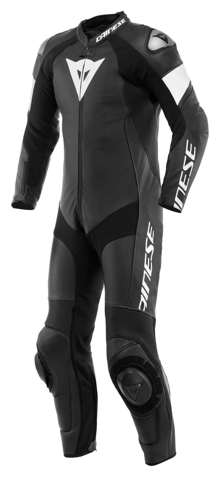Dainese Tosa Perforated Race Suit Dainese Tosa Perforated Race Suit -Motorcycle Helmet Shop dainese tosa perforated leather suit black black white