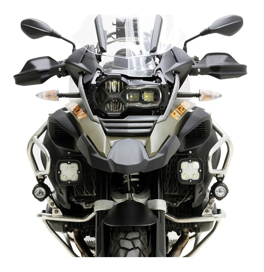 Denali D4 2.0 LED Light Pod With DataDim Technology Denali D4 2.0 LED Light Pod With DataDim Technology -Motorcycle Helmet Shop denali d420 led light pod with data dim technology 1