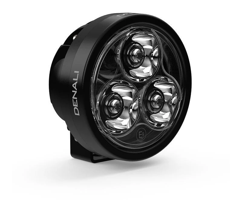 Denali Trioptic LED Driving Light Denali Trioptic LED Driving Light -Motorcycle Helmet Shop denali trioptic led driving light