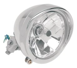 Drag Specialties 5 3/4" Diamond Style Bottom-Mount Headlight Assembly With Visor 3 Drag Specialties 5 3/4" Diamond Style Bottom-Mount Headlight Assembly With Visor -Motorcycle Helmet Shop drag specialties head lt534 clr w visr 1