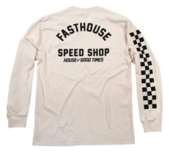Fasthouse Haven Long Sleeve T-Shirt -Motorcycle Helmet Shop fasthouse haven long sleeve t shirt tan 1