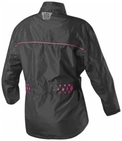 Firstgear Triton Women's Rain Jacket 3 Firstgear Triton Women's Rain Jacket -Motorcycle Helmet Shop firstgear triton womens rain jacket black pink 1