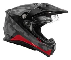 Fly Racing Trekker Pulse Helmet -Motorcycle Helmet Shop fly racing dirt trekker pulse helmet black camo red 2