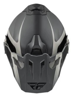 Fly Racing Trekker Pulse Helmet -Motorcycle Helmet Shop fly racing dirt trekker pulse helmet black grey 3