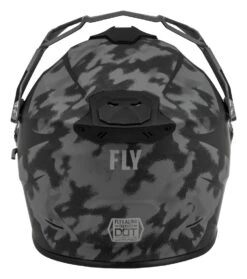 Fly Racing Trekker Pulse Helmet -Motorcycle Helmet Shop fly racing dirt trekker pulse helmet black grey 7