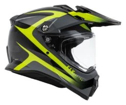Fly Racing Trekker Pulse Helmet -Motorcycle Helmet Shop fly racing dirt trekker pulse helmet black hi viz 2