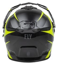 Fly Racing Trekker Pulse Helmet -Motorcycle Helmet Shop fly racing dirt trekker pulse helmet black hi viz 3