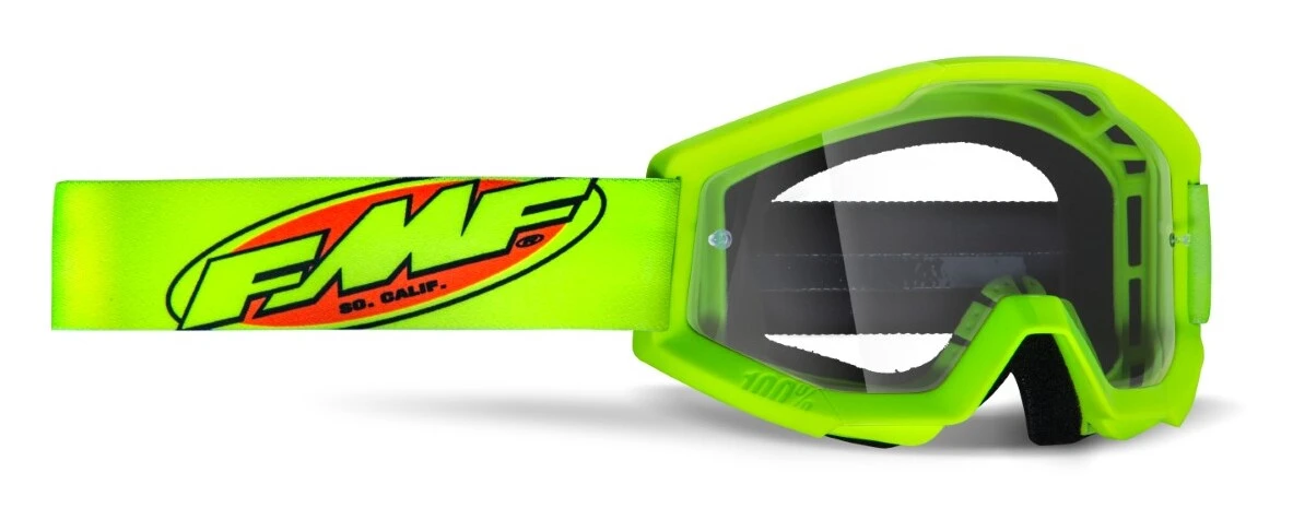 FMF PowerCore Clear Lens Goggles FMF PowerCore Clear Lens Goggles -Motorcycle Helmet Shop fmf powercore clear lens goggles 4