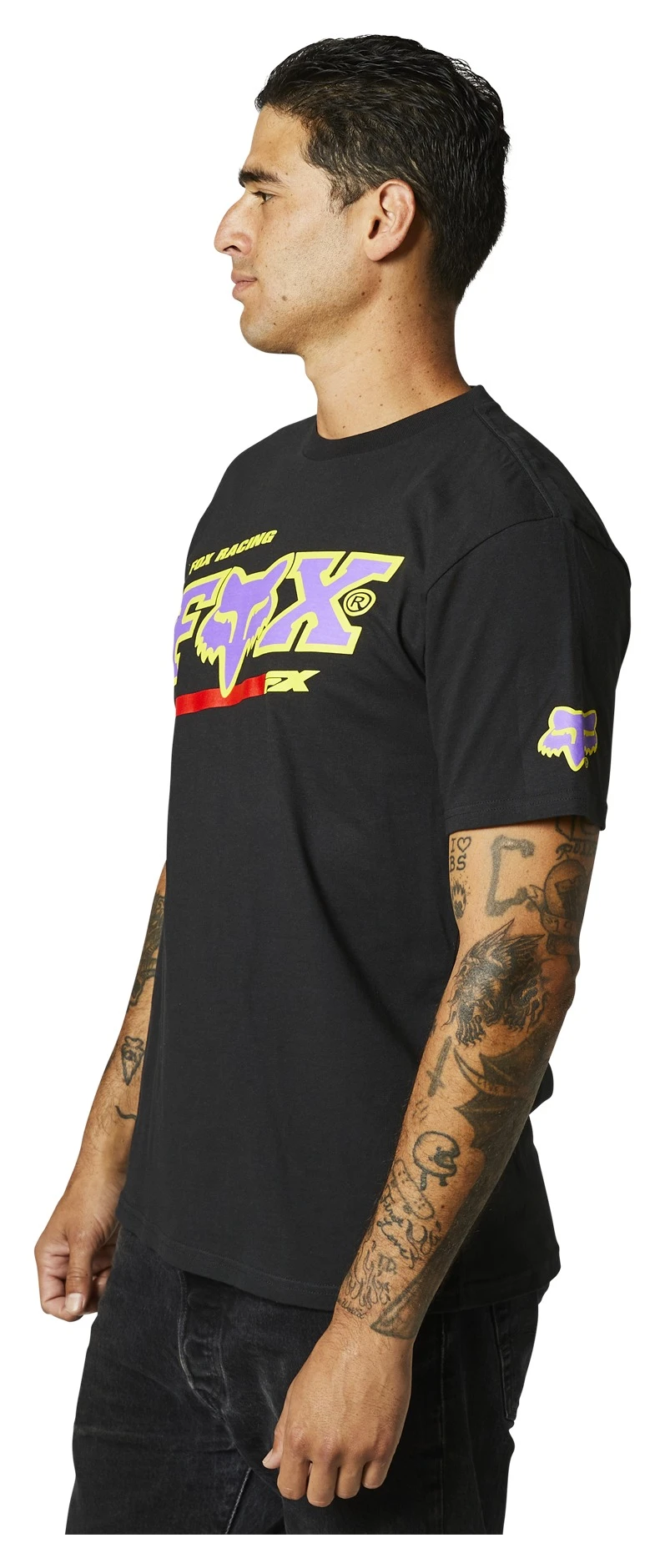 Fox Racing Powerband Premium T-Shirt Fox Racing Powerband Premium T-Shirt -Motorcycle Helmet Shop fox racin powerband t shirt 1