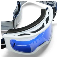 Fox Racing Main Goat LE Strafer Goggles -Motorcycle Helmet Shop fox racing main goat strafer goggles navy blue 2