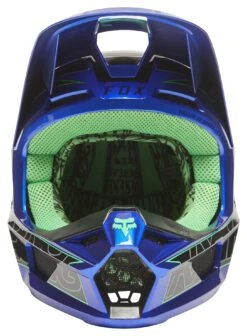 Fox Racing V1 Peril Helmet 8 Fox Racing V1 Peril Helmet -Motorcycle Helmet Shop fox racing v1 peril helmet blue 1