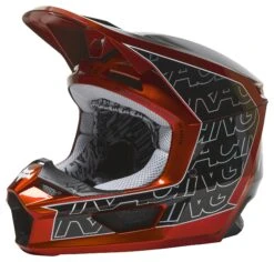 Fox Racing V1 Peril Helmet 4 Fox Racing V1 Peril Helmet -Motorcycle Helmet Shop fox racing v1 peril helmet red 2