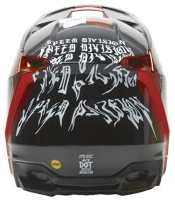 Fox Racing V1 Peril Helmet 5 Fox Racing V1 Peril Helmet -Motorcycle Helmet Shop fox racing v1 peril helmet red 3
