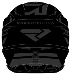 FXR Blade Race Div Helmet -Motorcycle Helmet Shop fxr blade race div helmet black 3