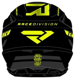 FXR Blade Race Div Helmet -Motorcycle Helmet Shop fxr blade race div helmet black hi viz 3