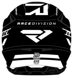 FXR Blade Race Div Helmet -Motorcycle Helmet Shop fxr blade race div helmet black white 3