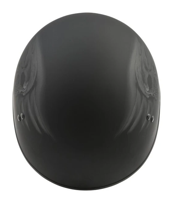 GMax HH65 Ritual Naked Helmet GMax HH65 Ritual Naked Helmet -Motorcycle Helmet Shop g max hh65 naked devotion helmet matte black silver 1